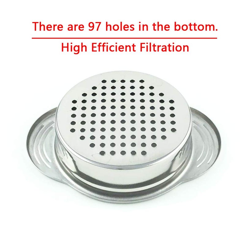 iAesthete Can Strainer - Tuna Strainer - Food Grade 304 (18/8) Stainless Steel, Dishwasher Safe, Food Strainer, Can Colander, Easy To Clean, Eco-friendly - Image 2